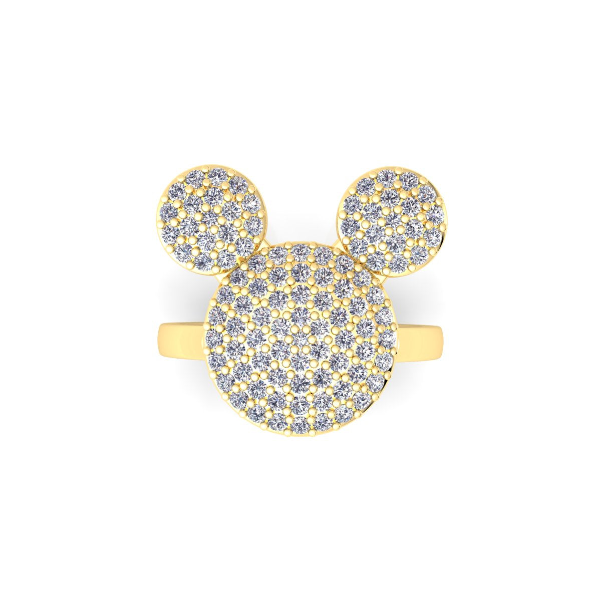 טבעת מיקי  מנצנצת