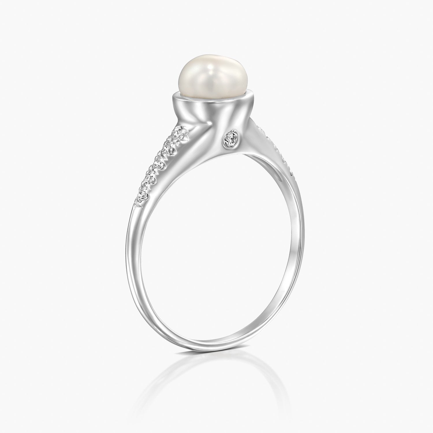 טבעת פנינת הוינטאג - Zoy