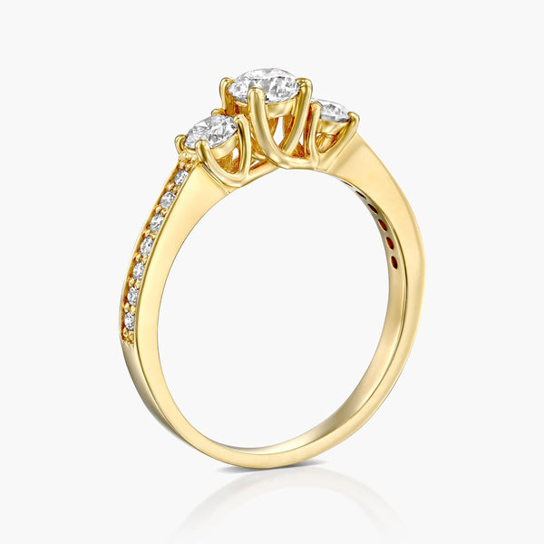 טבעת שלישיה מפוארת - Zoy