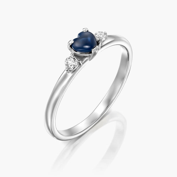 טבעת הלב הכחול - Zoy