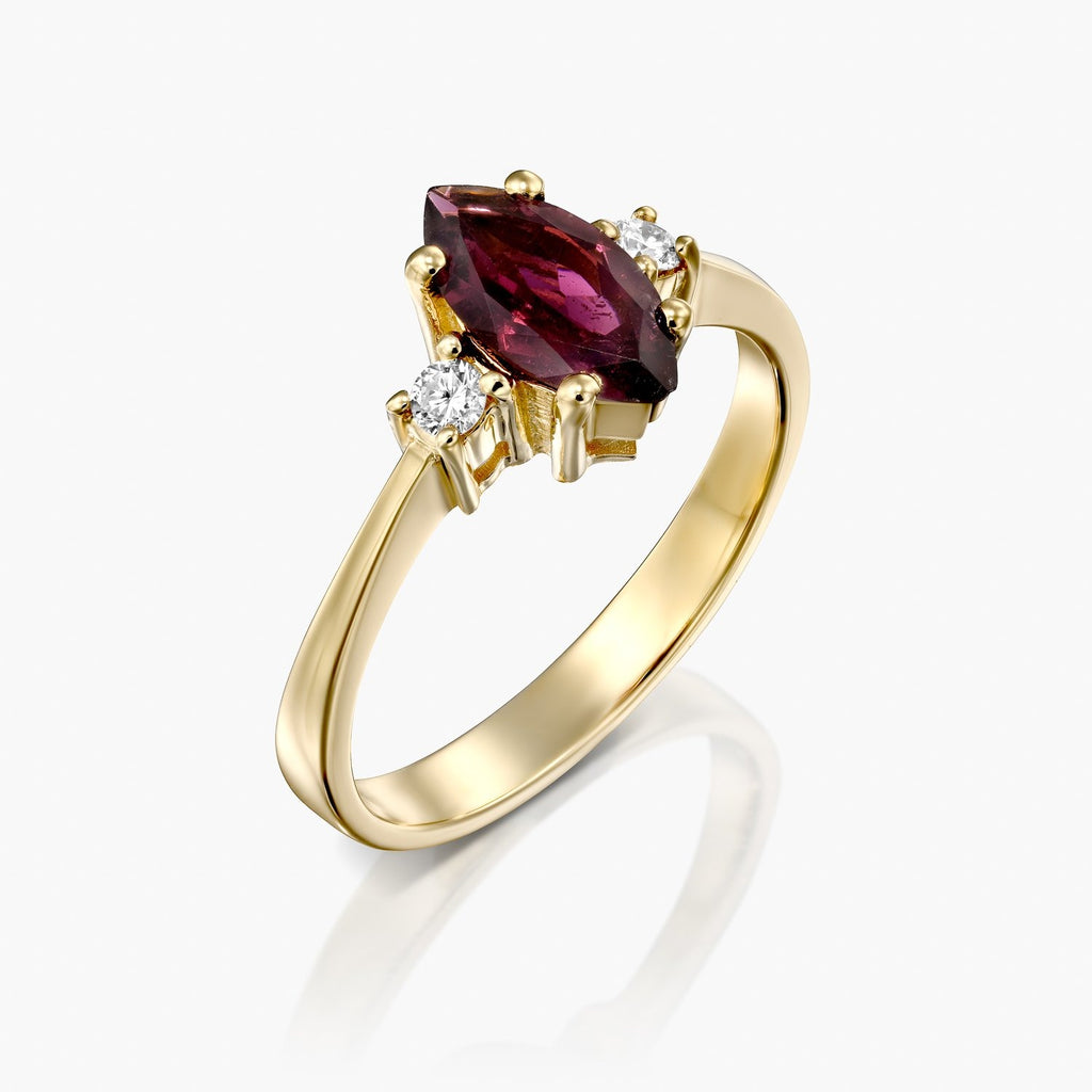 טבעת המרקיזה האדומה - Zoy