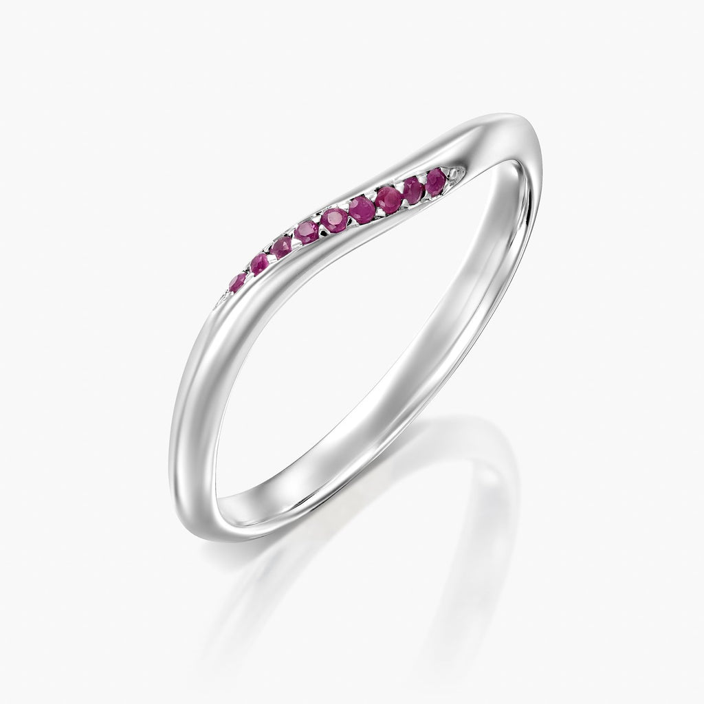 2 טבעת טוויסט עדינה - Zoy