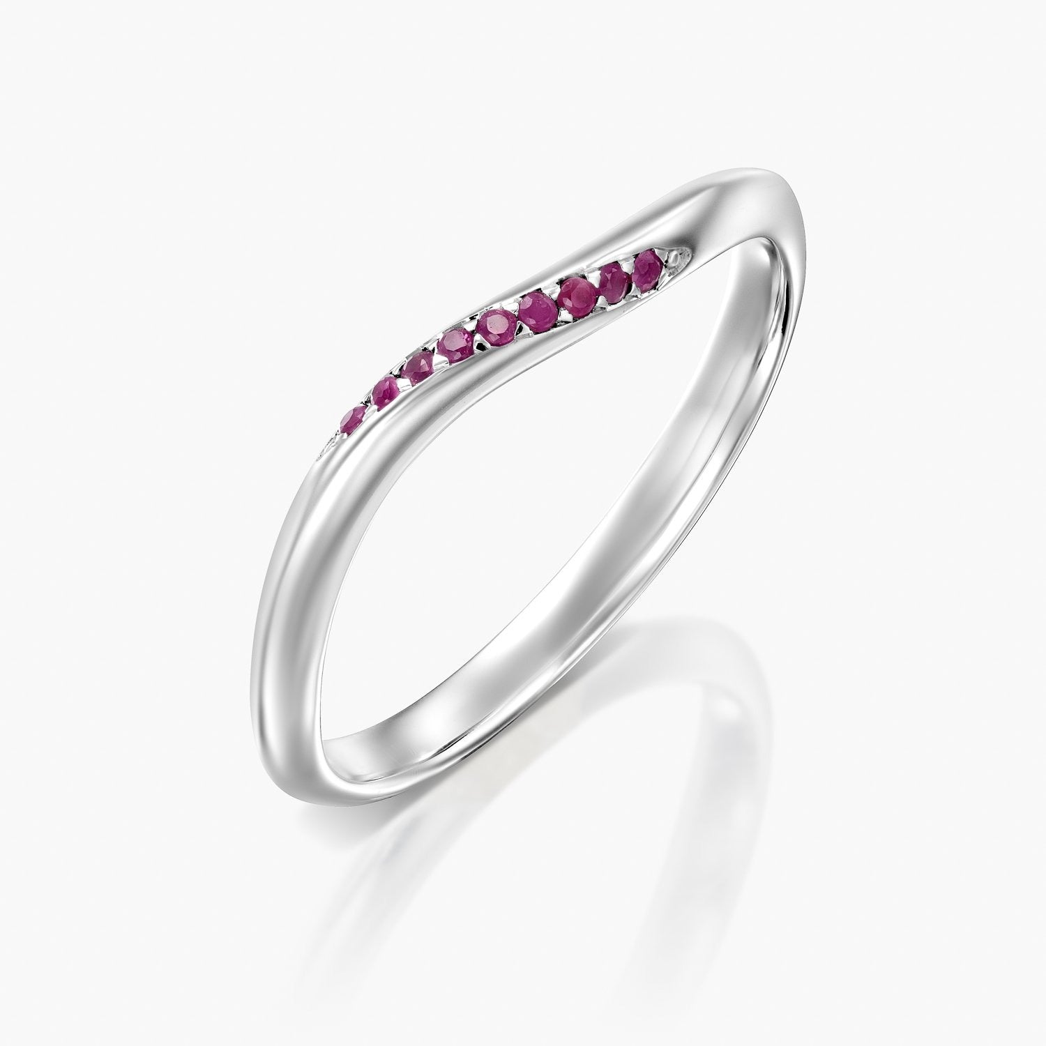 2 טבעת טוויסט עדינה - Zoy