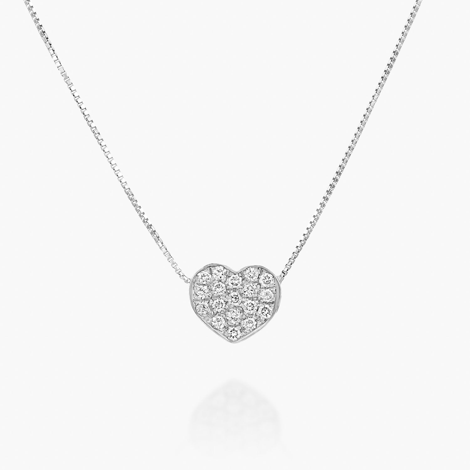 תליון לב שטוח - Zoy