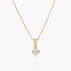 תליון וינטאג' משובץ יהלום - Zoy