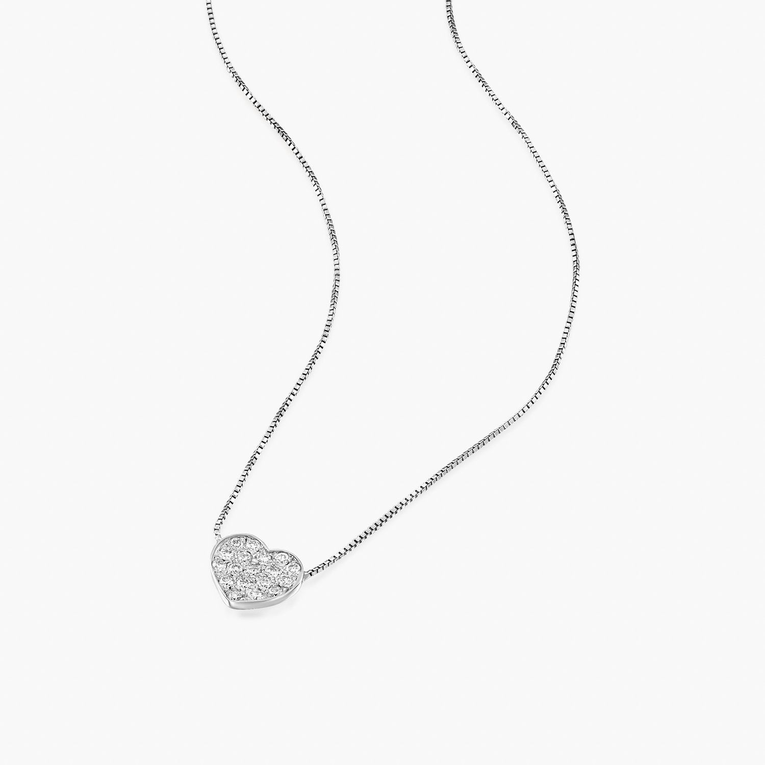 תליון לב שטוח - Zoy