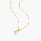 תליון וינטאג' משובץ יהלום - Zoy