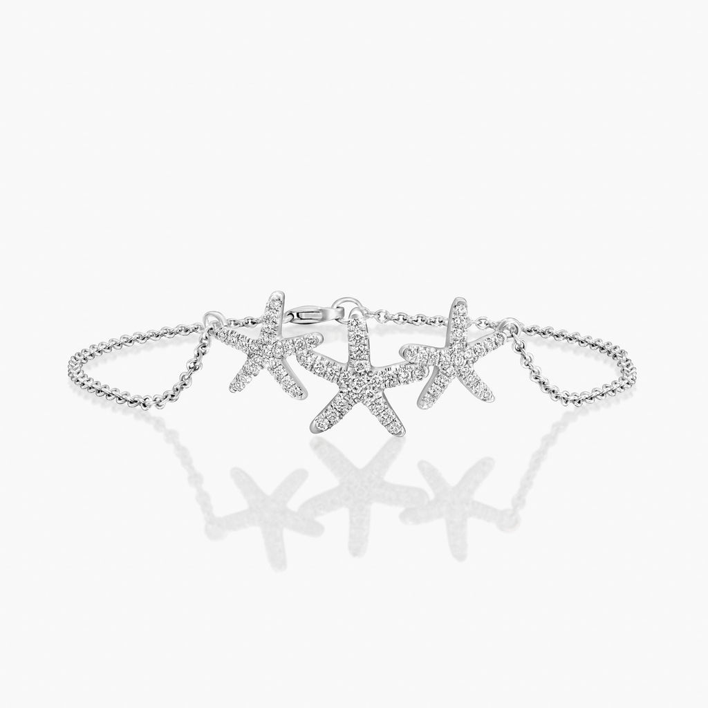 צמיד שלושה כוכבי ים - Zoy