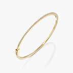 צמיד שורת יהלומים עם מנגנון סגירה - Zoy