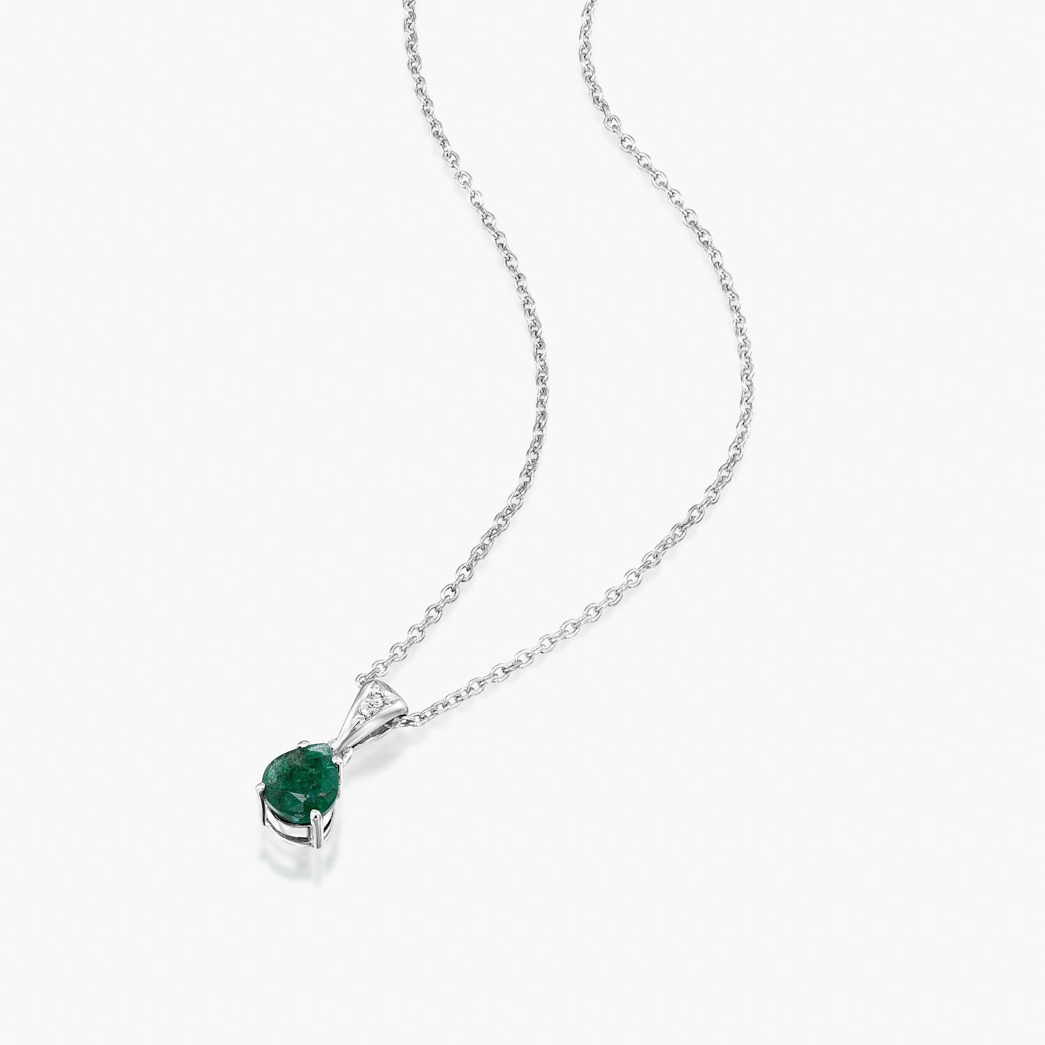 תליון טיפת אמרלד - Zoy