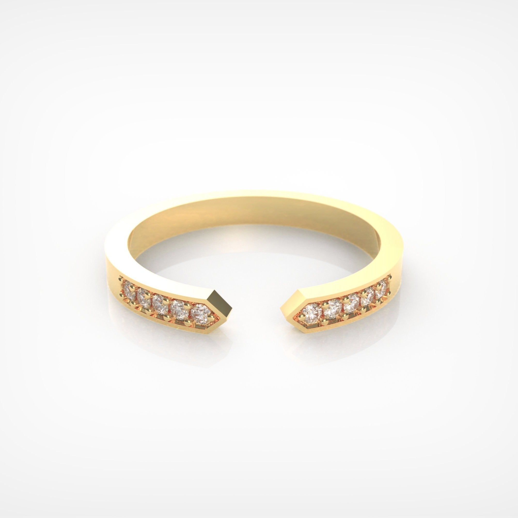 טבעת גאומטרית פתוחה