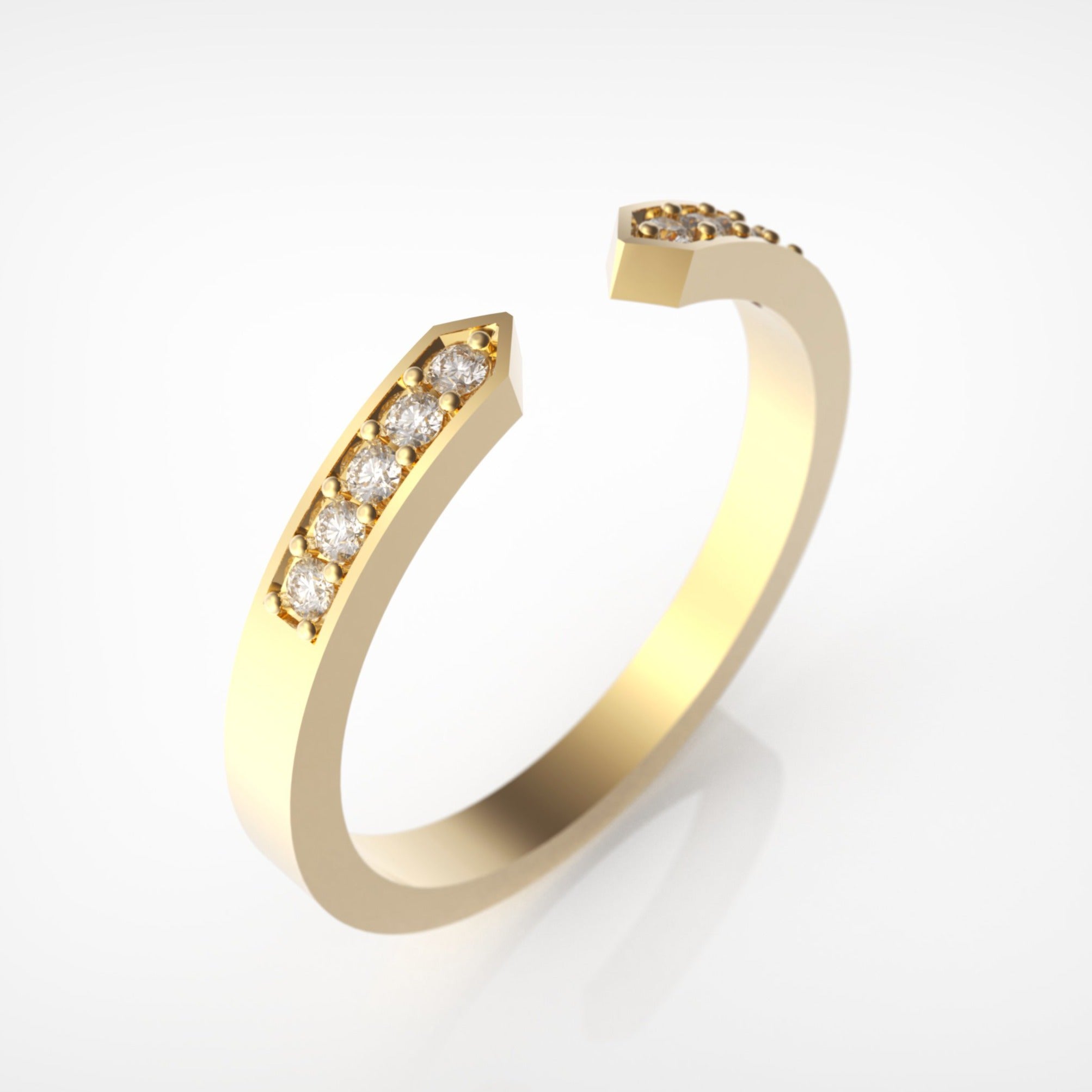 טבעת גאומטרית פתוחה