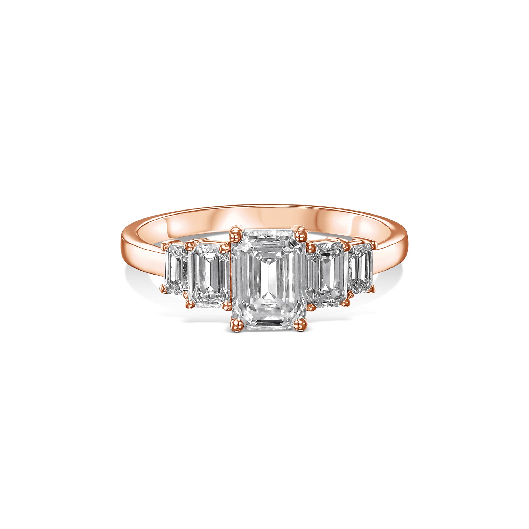 טבעת אמרלדים דגרדה