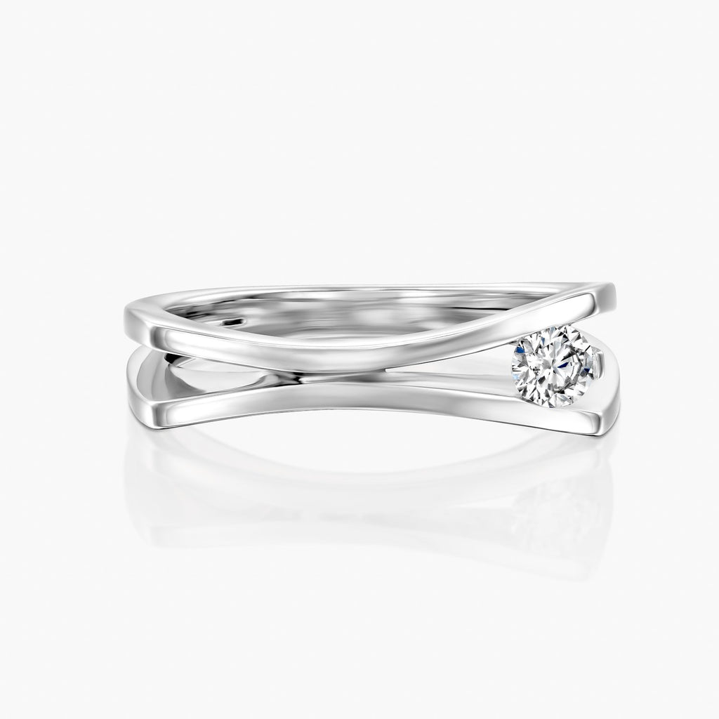 טבעת מלבנית - Zoy