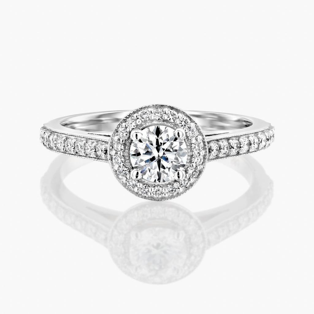 טבעת היילו מפוארת - Zoy