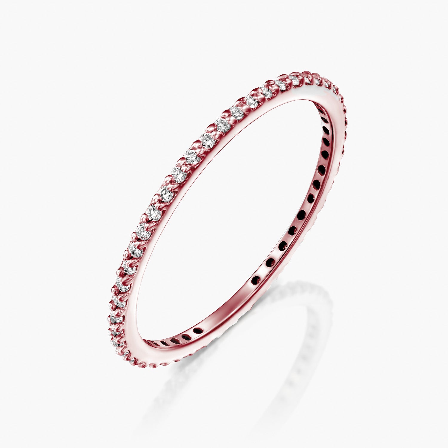 טבעת חישוק יהלומים