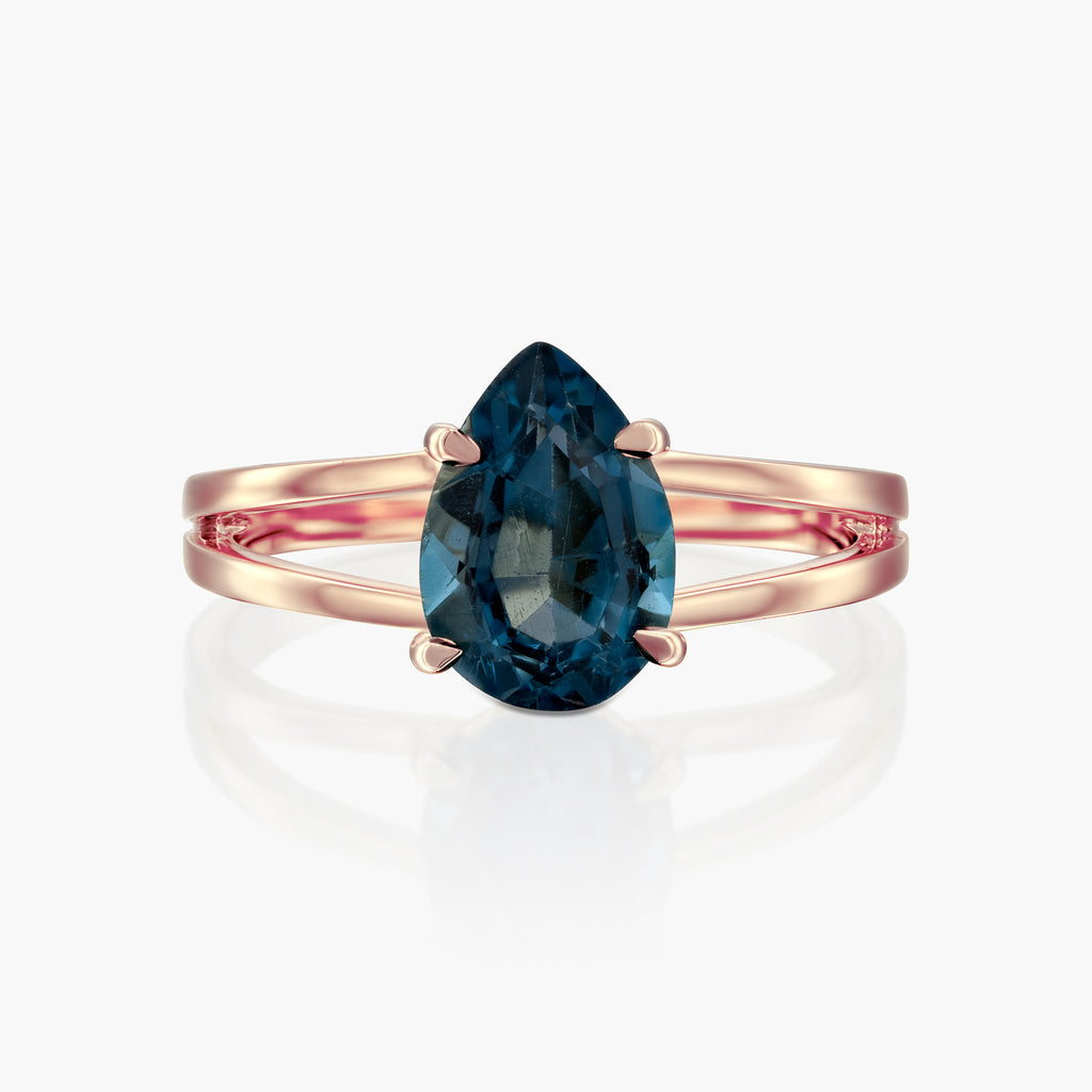 טבעת טיפה בלו אושן