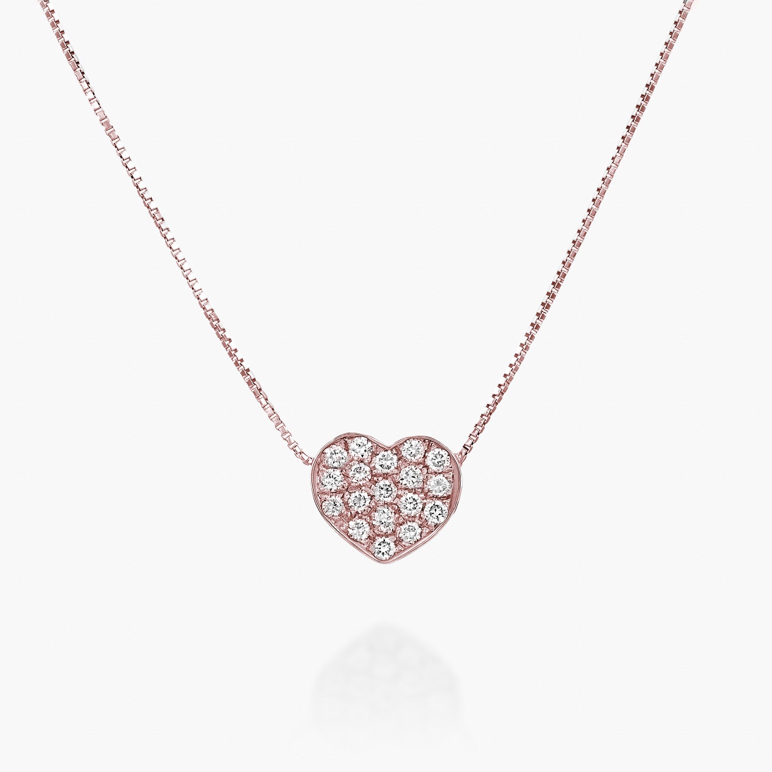 תליון לב שטוח