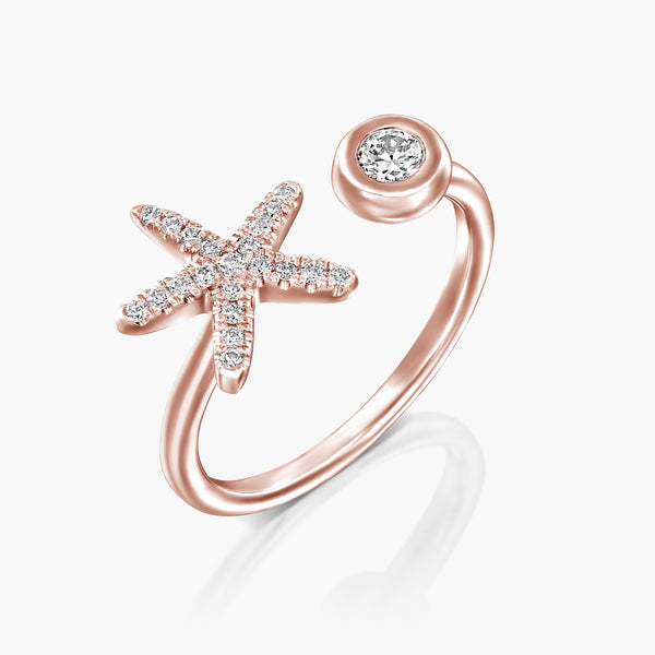טבעת כוכב הים הצלול