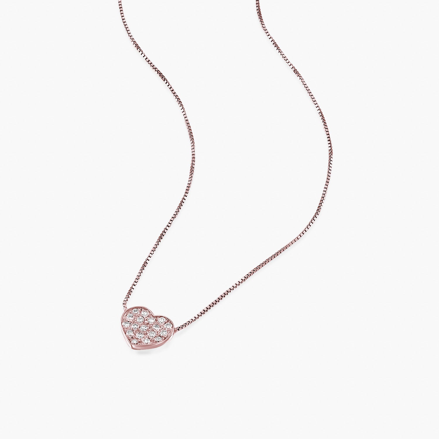 תליון לב שטוח