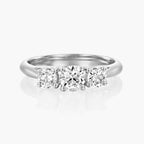 טבעת 3 אבנים משולש