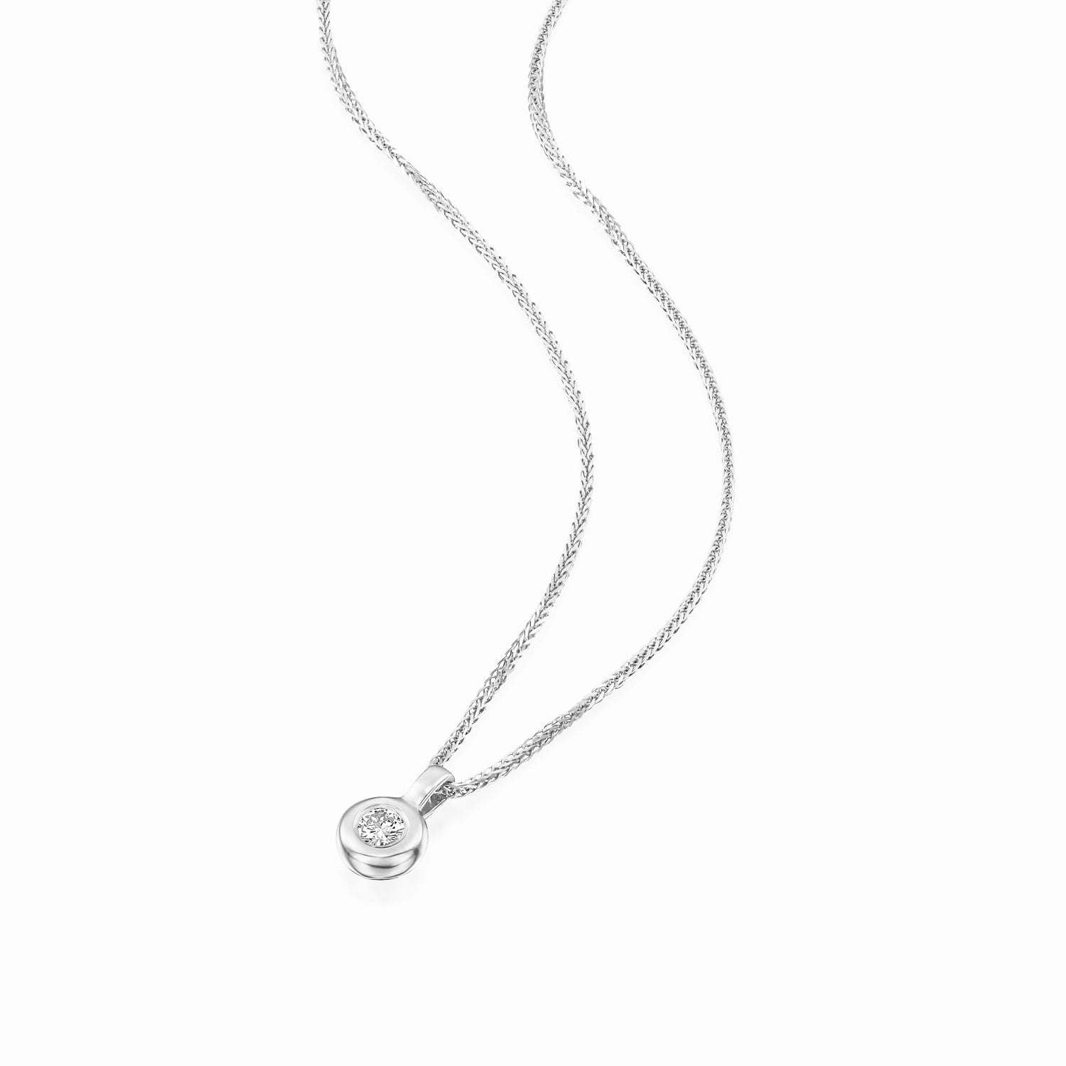 תליון יהלום זהב צהוב