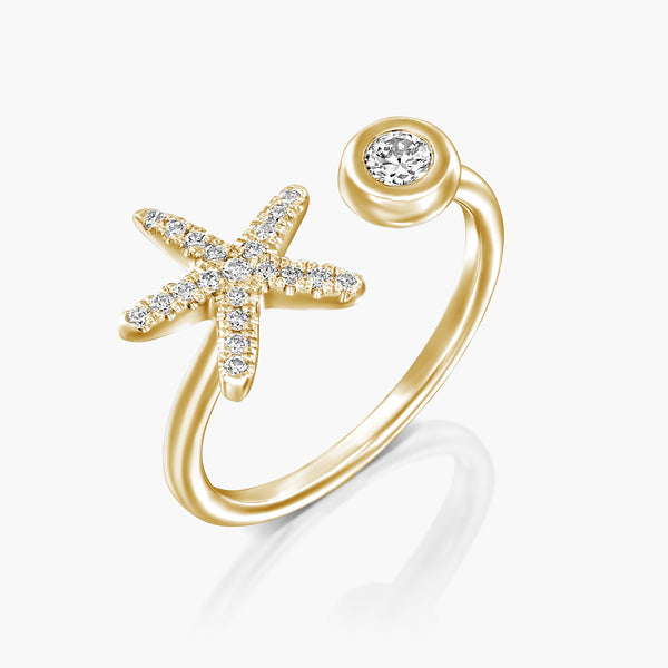 טבעת כוכב הים הצלול