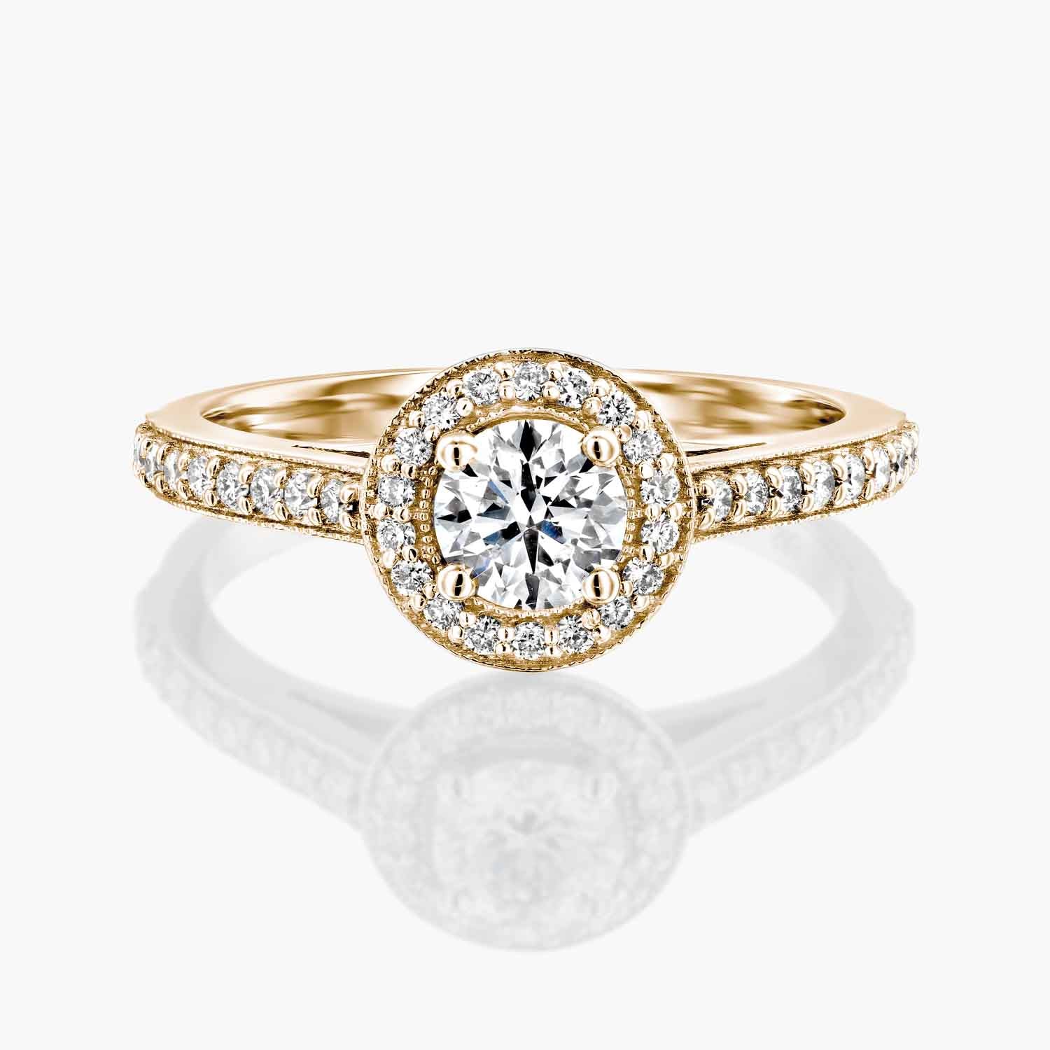 טבעת היילו מפוארת