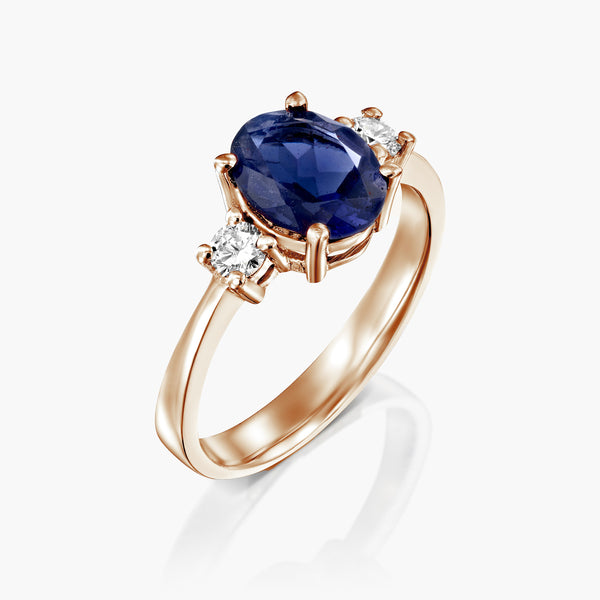 טבעת איולייט כחולה