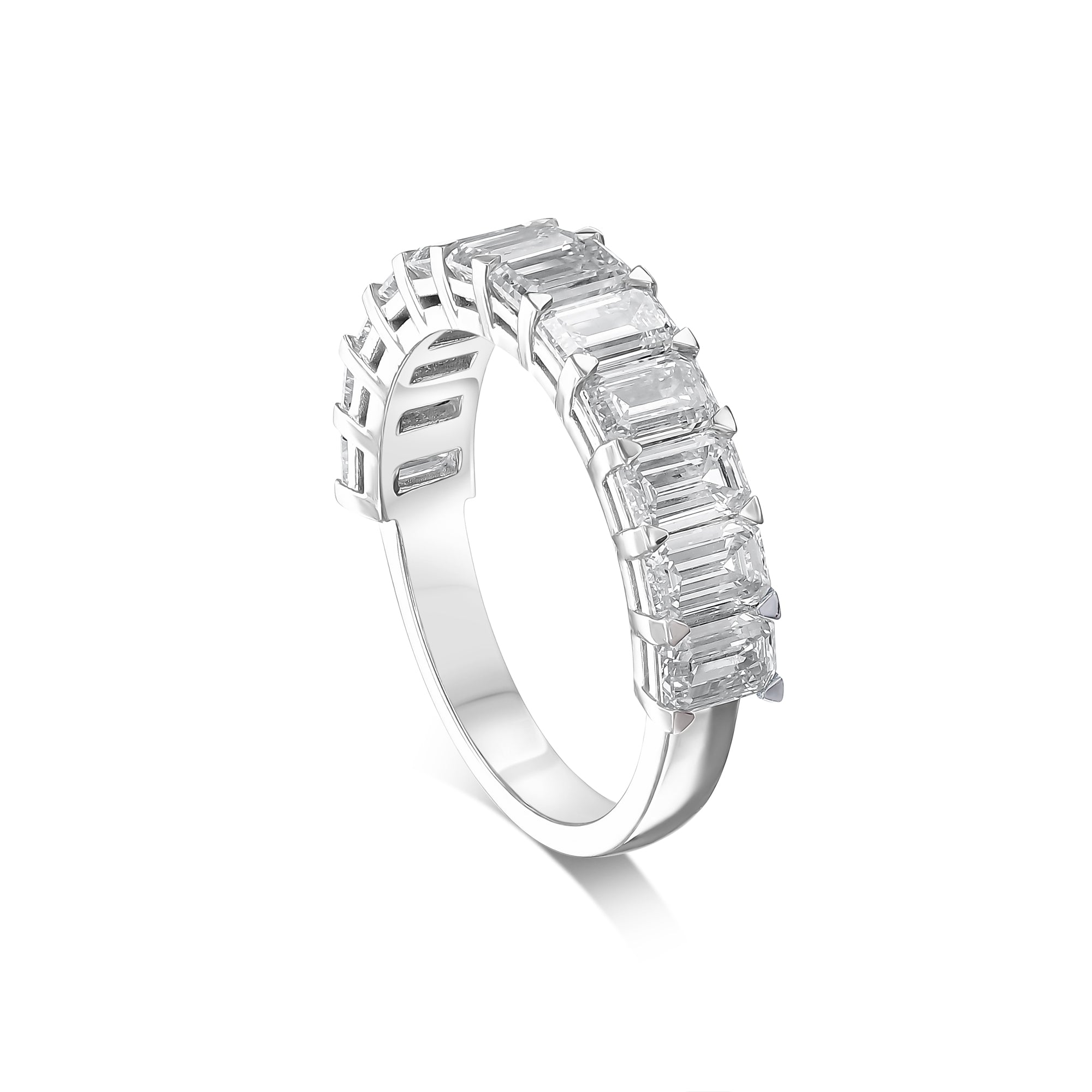 טבעת שורת אמרלד